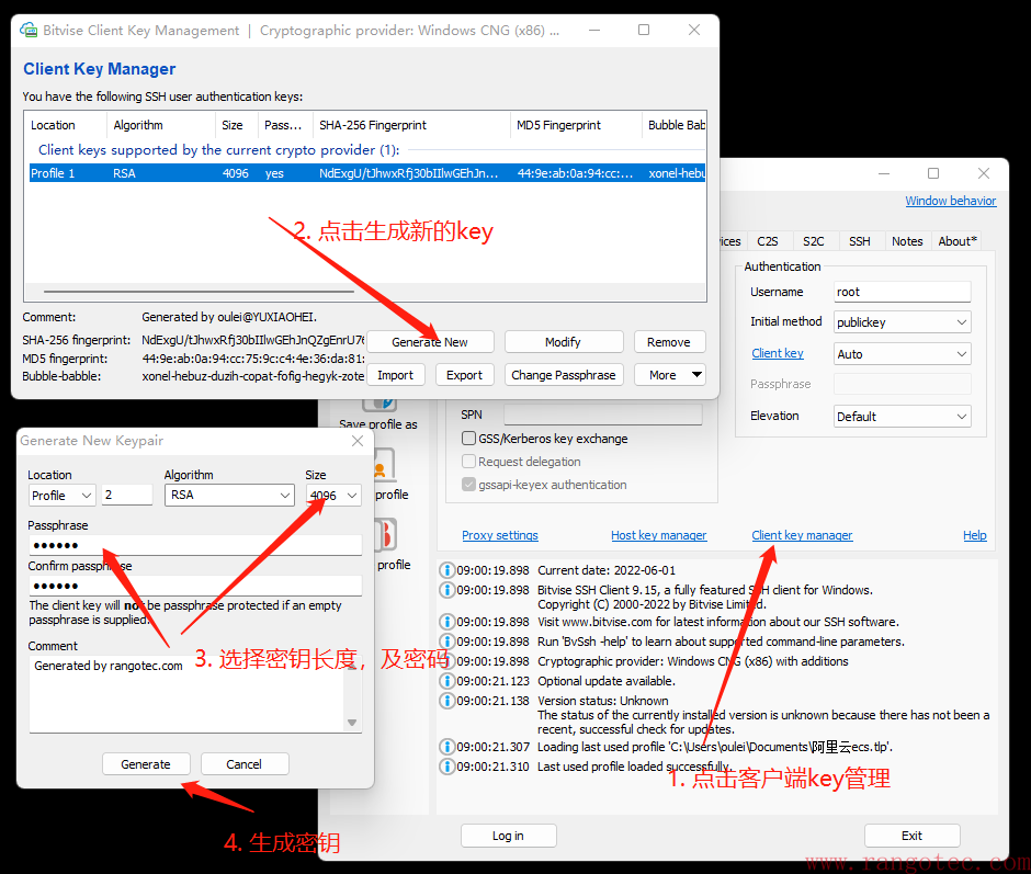 bitvise-ssh-client-cert